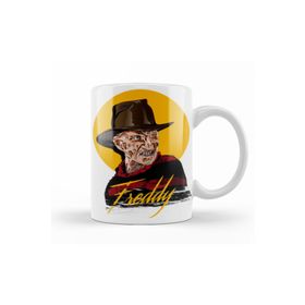 Baskı Dükkanı KB10596 Freddy Krueger Freddy Moon Porselen Kupa Bardak