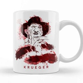 Baskı Dükkanı KB10596 Freddy Krueger Freddy Moon Porselen Kupa Bardak