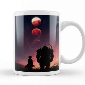 Baskı Dükkanı KB10612 Fullmetal Alchemist Porselen Kupa Bardak