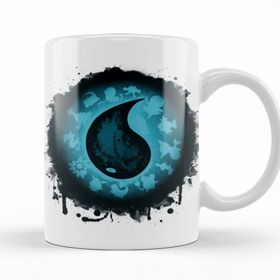 Baskı Dükkanı KB10623 Gaming The Water Types Porselen Kupa Bardak