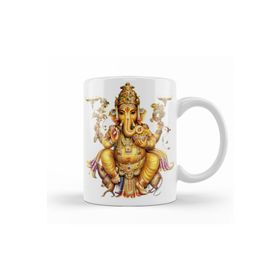 Baskı Dükkanı KB10626 Ganesha Porselen Kupa Bardak