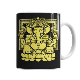 Baskı Dükkanı KB10626 Ganesha Porselen Kupa Bardak