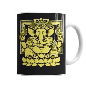 Baskı Dükkanı KB10626 Ganesha Porselen Kupa Bardak