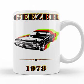 Baskı Dükkanı KB10630 Geezer Porselen Kupa Bardak