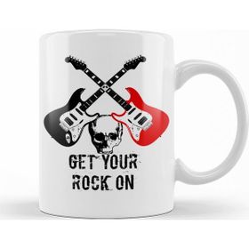 Baskı Dükkanı KB10633 Get Your Rock Porselen Kupa Bardak