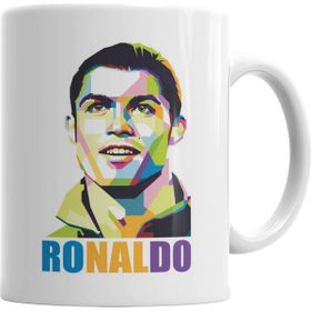 Baskı Dükkanı KB1064 Ronaldo Porselen Kupa Bardak