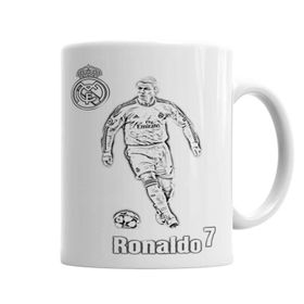 Baskı Dükkanı KB1064 Ronaldo Porselen Kupa Bardak