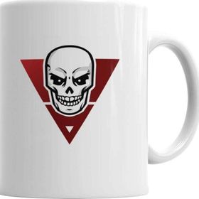 Baskı Dükkanı KB10642 Ghostz Logo Clean Porselen Kupa Bardak