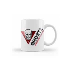 Baskı Dükkanı KB10643 Ghostz Logo Preta 2017 Porselen Kupa Bardak