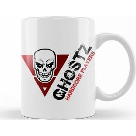 Baskı Dükkanı KB10643 Ghostz Logo Preta 2017 Porselen Kupa Bardak
