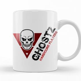 Baskı Dükkanı KB10643 Ghostz Logo Preta 2017 Porselen Kupa Bardak