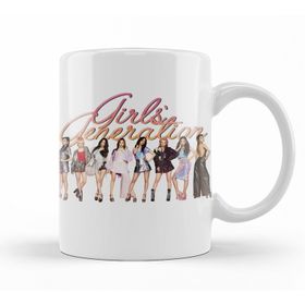 Baskı Dükkanı KB10650 Girls Generation Holiday Night Porselen Kupa Bardak