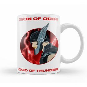 Baskı Dükkanı KB10657 God Of Thunder Porselen Kupa Bardak