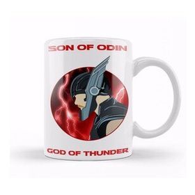 Baskı Dükkanı KB10657 God Of Thunder Porselen Kupa Bardak