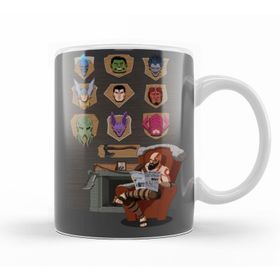 Baskı Dükkanı KB10658 God Of War Kratos Godslayer Porselen Kupa Bardak