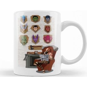 Baskı Dükkanı KB10659 God Of War Kratos Godslayer Porselen Kupa Bardak