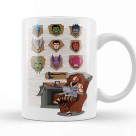 Baskı Dükkanı KB10659 God Of War Kratos Godslayer Porselen Kupa Bardak