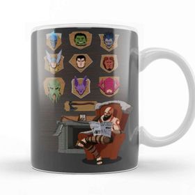 Baskı Dükkanı KB10659 God Of War Kratos Godslayer Porselen Kupa Bardak