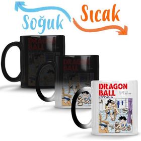Baskı Dükkanı KB10666 Goku E Gohan Saga Cell Porselen Kupa Bardak