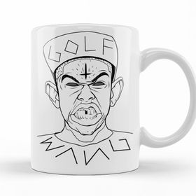 Baskı Dükkanı KB10668 Golf Wang Tyler The Creator Porselen Kupa Bardak