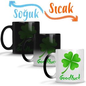 Baskı Dükkanı KB10670 Good Luck Porselen Kupa Bardak