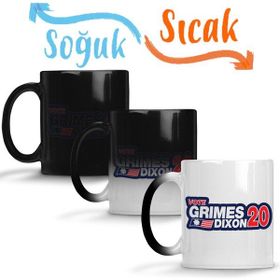 Baskı Dükkanı KB10683 Grimes Dixon 2020 Porselen Kupa Bardak