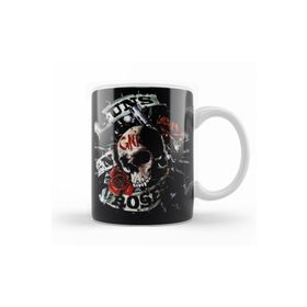 Baskı Dükkanı KB10699 Guns N Roses Guns Roses Estampa Porselen Kupa Bardak