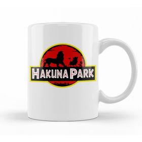 Baskı Dükkanı KB10708 Hakuna Park Porselen Kupa Bardak