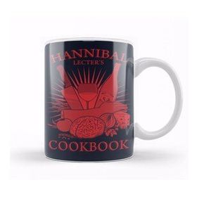 Baskı Dükkanı KB10710 Hannibal Lecters Cookbook Porselen Kupa Bardak