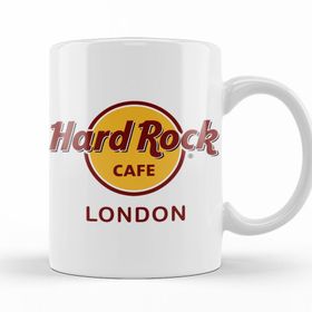 Baskı Dükkanı KB10712 Hard Rock London Porselen Kupa Bardak