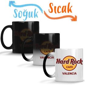 Baskı Dükkanı KB10713 Hard Rock Valencia Porselen Kupa Bardak