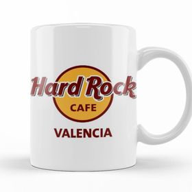 Baskı Dükkanı KB10713 Hard Rock Valencia Porselen Kupa Bardak