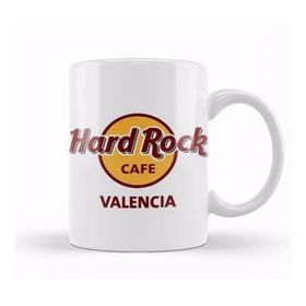 Baskı Dükkanı KB10713 Hard Rock Valencia Porselen Kupa Bardak