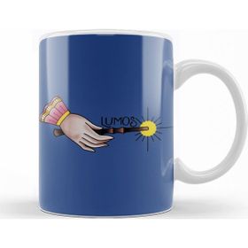 Baskı Dükkanı KB10717 Harry Potter Lumos Porselen Kupa Bardak