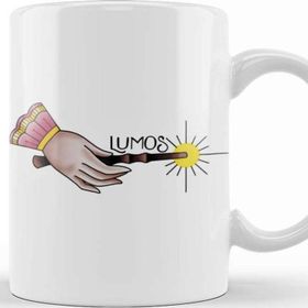 Baskı Dükkanı KB10717 Harry Potter Lumos Porselen Kupa Bardak