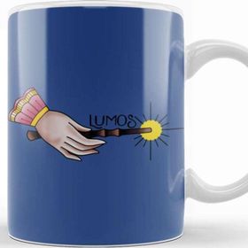Baskı Dükkanı KB10717 Harry Potter Lumos Porselen Kupa Bardak