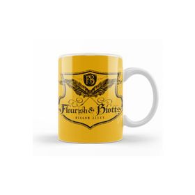 Baskı Dükkanı KB10749 Harry Potter Flourish And Blotts Porselen Kupa Bardak