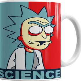 Baskı Dükkanı KB1075 Rick And Morty Networkk Porselen Kupa Bardak