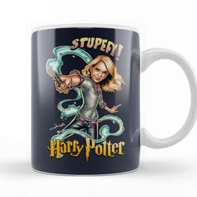Baskı Dükkanı KB10758 Harry Potter Hermione Stupefy Porselen Kupa Bardak