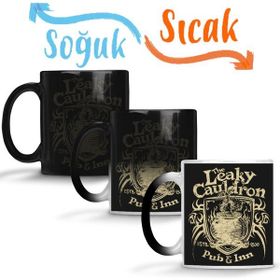 Baskı Dükkanı KB10761 Harry Potter Hoodie The Leaky Cauldron Porselen Kupa Bardak