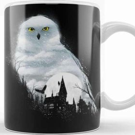 Baskı Dükkanı KB10772 Harry Potter Magical Winter Porselen Kupa Bardak
