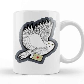 Baskı Dükkanı KB10775 Harry Potter Mail Time Porselen Kupa Bardak