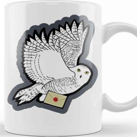 Baskı Dükkanı KB10775 Harry Potter Mail Time Porselen Kupa Bardak