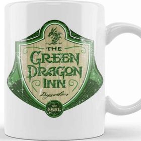 Baskı Dükkanı KB10785 Harry Potter The Green Dragon Porselen Kupa Bardak