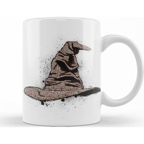 Baskı Dükkanı KB10794 Harry Potter The Word Sorting Hat Porselen Kupa Bardak