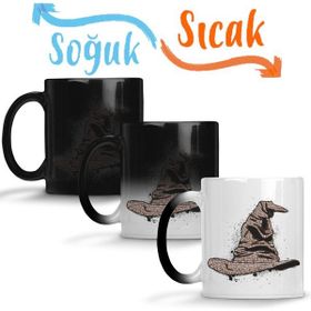 Baskı Dükkanı KB10794 Harry Potter The Word Sorting Hat Porselen Kupa Bardak