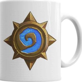 Baskı Dükkanı KB10802 Hearthstone Porselen Kupa Bardak