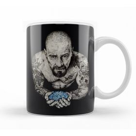 Baskı Dükkanı KB10808 Heinsenberg Tattoo Porselen Kupa Bardak