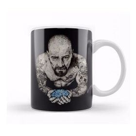 Baskı Dükkanı KB10808 Heinsenberg Tattoo Porselen Kupa Bardak