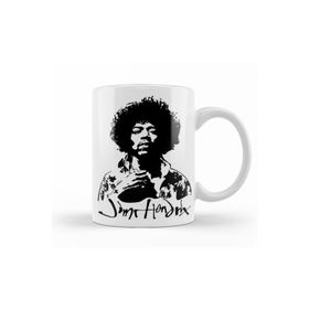 Baskı Dükkanı KB10811 Hendrix Porselen Kupa Bardak
